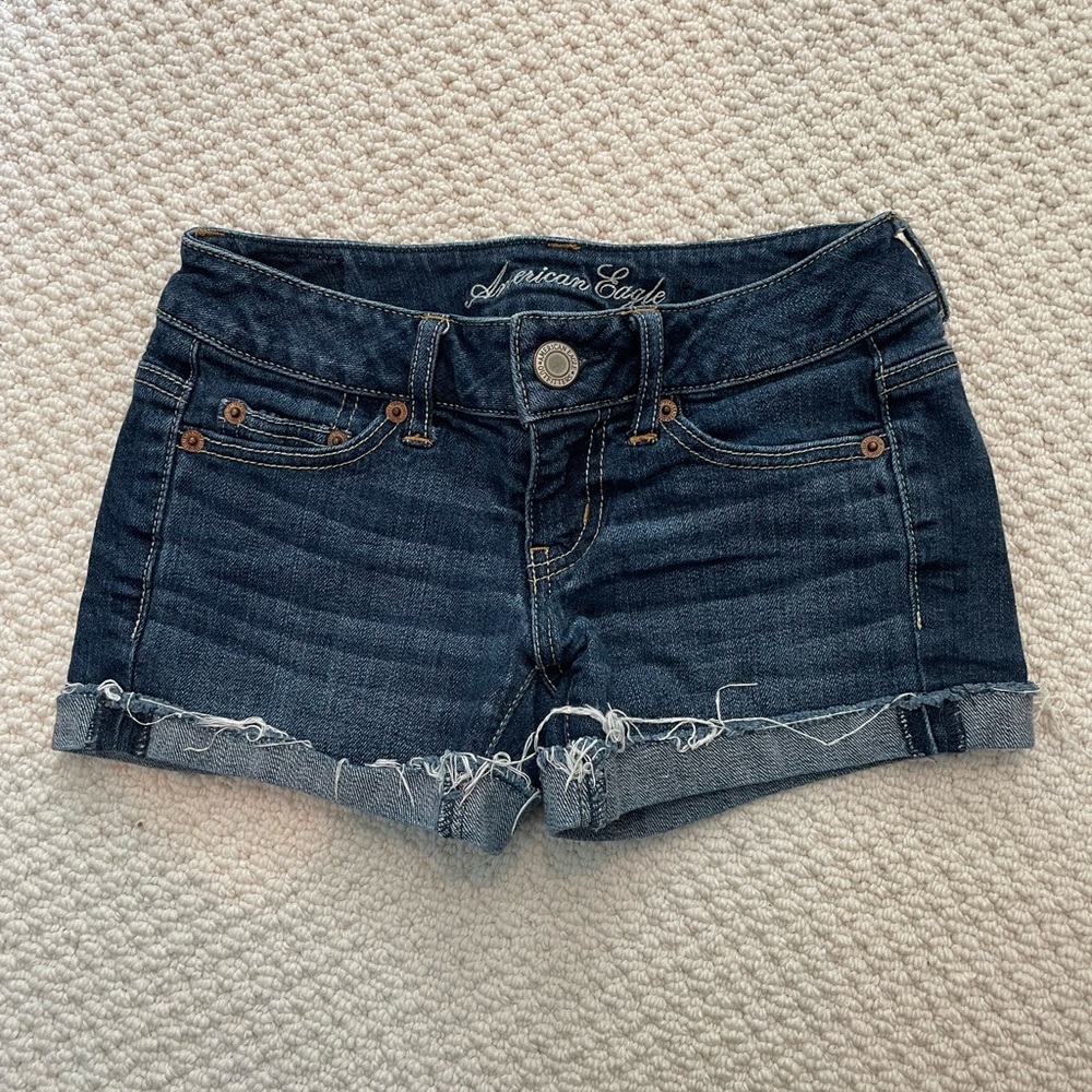 American Eagle Women's Distressed Jean Shorts